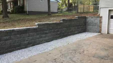 Retaining Wall Construction